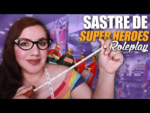 ASMR Tomando tus Medidas de Traje de SUPER HEROE / Roleplay ASMR en Español