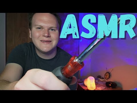 ASMR - You're A Robot & I'm Upgrading You - Light Triggers, Personal Attention, Roleplay, Tape