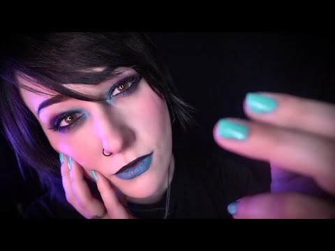 ASMR | Relaxing Hand Movements w/ Up Close Eye Contact