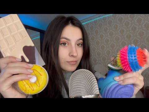Asmr 100 triggers in 3 minutes 💗