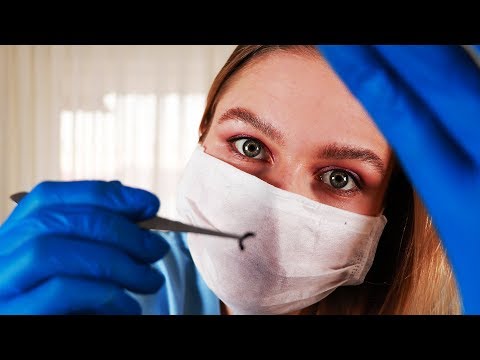 🎧ASMR🎧👩🏼‍⚕️Eye doctor Lizi remove bug from your eye.  Medical RolePlay, Personal Attention