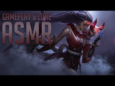 ASMR League of Legends | Diana Gameplay and Lore (Clicking, Typing & Whispers)