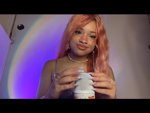ASMR Bare Mic Scratching, Mic Triggers Fast and Aggressive Intense