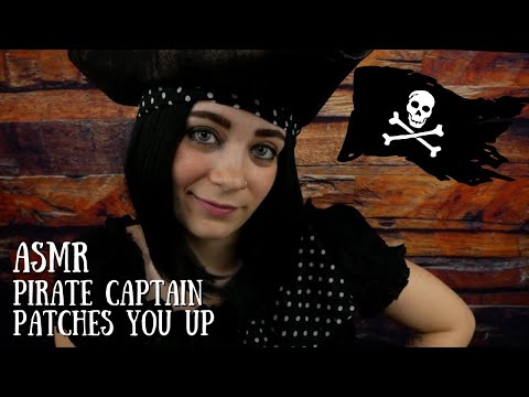 ASMR ☠ Pirate Patches You Up ☠ | Soft Spoken Fantasy RP