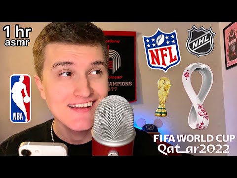 [ASMR] Whispering about Sports until you SLEEP 💤