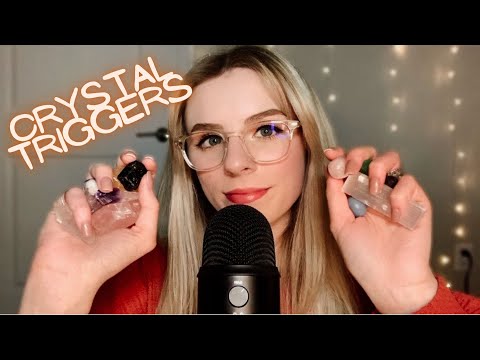 ASMR | TINGLY CRYSTAL TRIGGERS (super tingly & relaxing)