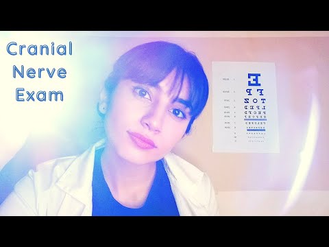 رول پلی تست اعصاب کرانیال👩🏻‍⚕️|Cranial nerve exam|Persian ASMR|ASMR Farsi|ای اس ام آر فارسی ایرانی
