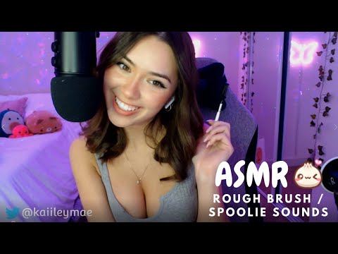 ASMR Spoolie / Rough Brush Sounds