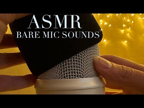 ASMR Intense Mic Sounds / Scratching, Rubbing, Brushing, Mic Pumping & Swirling (no talking)