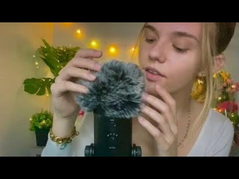 ASMR Fluffy Inaudible Whispers 🌙 (tingly mouth sounds)