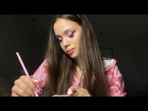 Drawing you with pencil and markers asmr