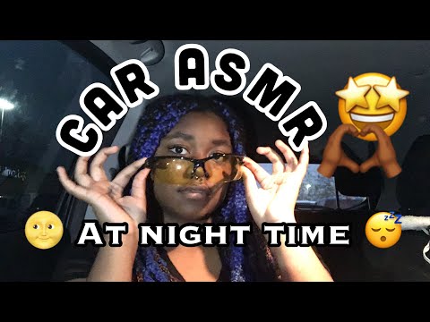 Car ASMR 🚗🚙 *at night time 🌝😴 #carasmr #asmr