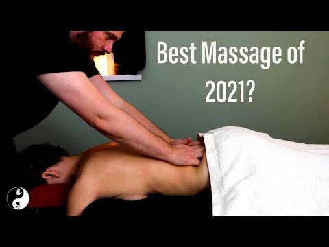 [ASMR] Freestyling Soft & Deep Tissue Back Massage For Ultimate Relaxation & Tingles