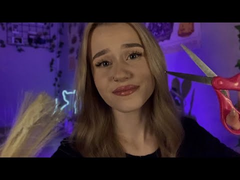 ASMR | Getting GUM Out Of Your Hair ✂️ (Personal Attention, Inaudible Whispering)