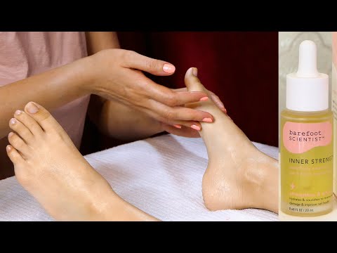 ASMR 1 Hr Soothing Spa Treatment & Pedicure with Whispers, ASMR Massage with Barefoot Scientist Kit