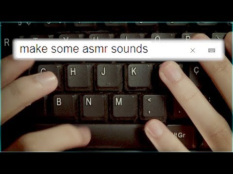 Normal ✔ ASMR ? #09 ⋄ Keyboard tapping ⋄ Searching Triggers ⋄ + SPARKS