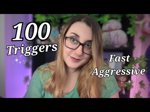 100+ Triggers Fast and Aggressive ~ 1 Hour of Unpredictable ASMR