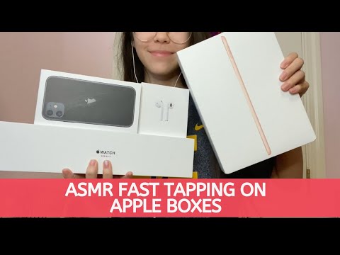 ASMR | Fast Tapping on Apple Boxes