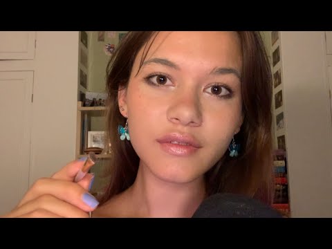 ASMR/ your friend gives you fake freckles