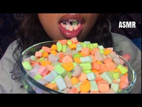 ASMR | Satisfying Marshmallow Compilation 🍡 Marshmallow Eating Sounds 🍢