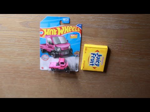 This Reminds Me Of When I Use To Drive Trucks | Hot Wheels Truck ASMR Juicy Fruit Chewing Gum