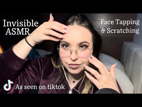 Fast & Aggressive Invisible Face Tapping & Scratching ASMR (No Talking)
