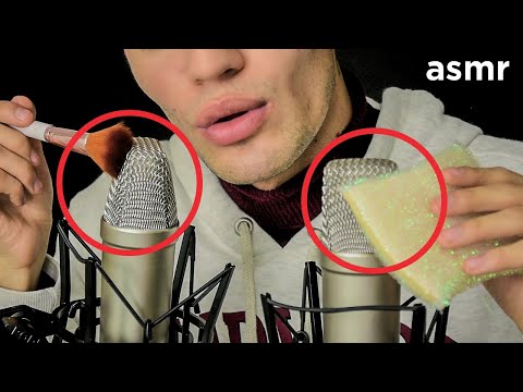 ASMR con mis NUEVOS micrófonos - sounds asmr - ASMR Español - ASMR Mol