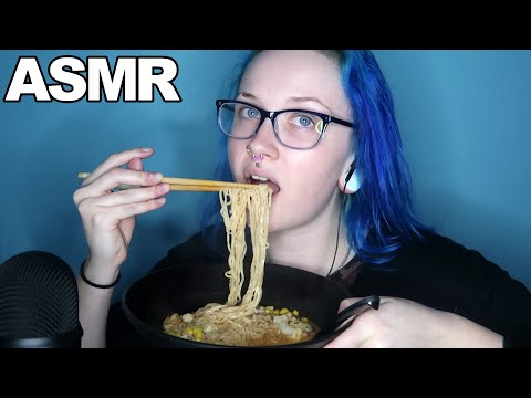 ASMR Creamy Tom Yum Noodles With Seafood [EATING SOUNDS] 🍤🍜