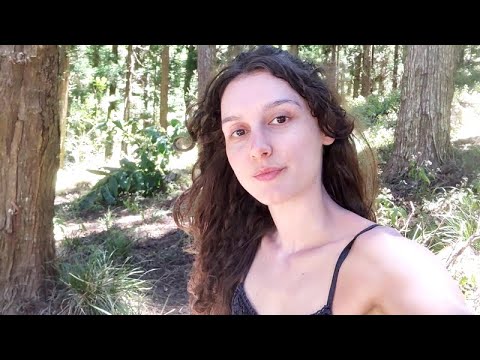 🇷🇪ASMR FR | Seule dans une forêt (île, randonnée, layered, nature sound)