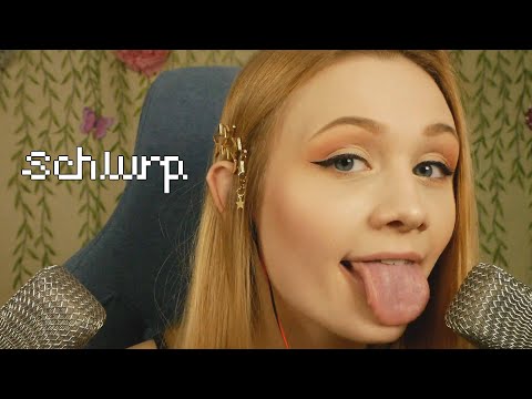 ASMR Schlurping Your Ears (AGAIN) / Mouth Sounds on the RODE