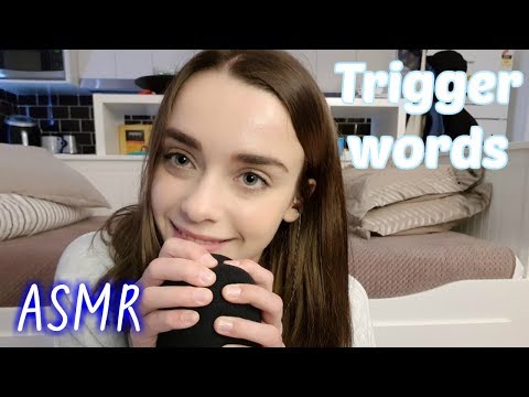 [ASMR] Repeating trigger words for sleep and stress relief 😴💤