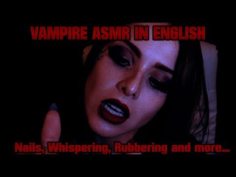 ASMR Vampire Sleep Roleplay in English! Falando em inglês!