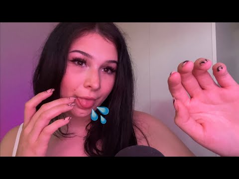ASMR Spit Painting You 🎨💦