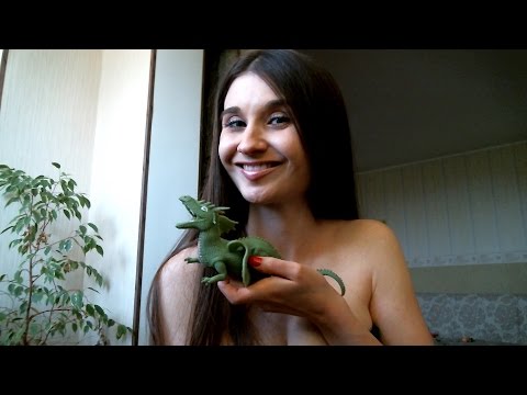 ASMR play and touch my dragon, scratching iphone cover, whisper, nice sounds of silicon dragon