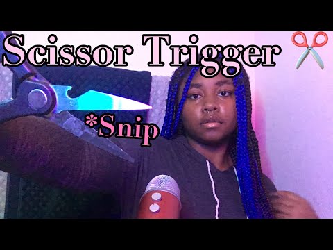 ASMR Scissor Trigger #asmr #asmrscissors