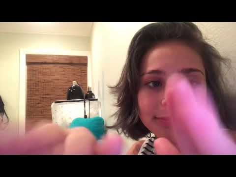 Asmr~ With a Sensory Toy ( Pin art hand mold)