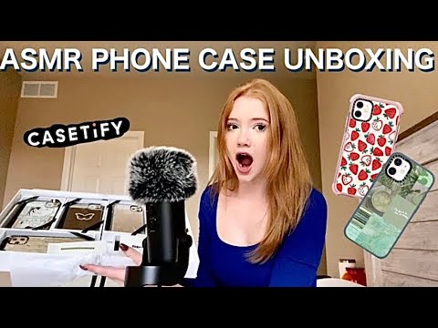 asmr unboxing CASETIFY cases