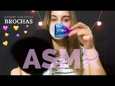 ASMR con BROCHAS muy Relajante (Mic Brushing) | Montaña ASMR Español