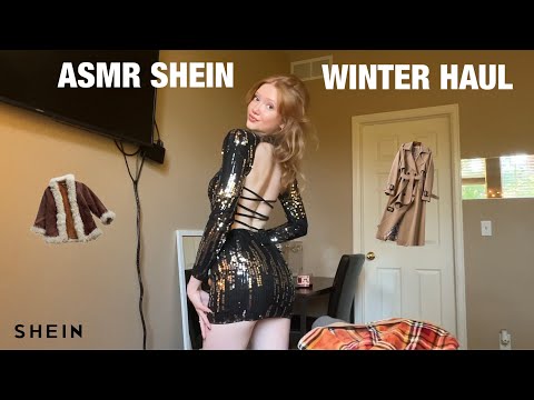 ASMR SHEIN Winter Haul | MUST HAVES For The Cold Season!
