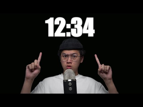 YOU will sleep to this ASMR at exactly 12:34...
