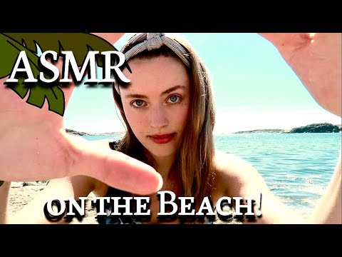 ASMR I Slow Hand Movements - on the Beach 🦋