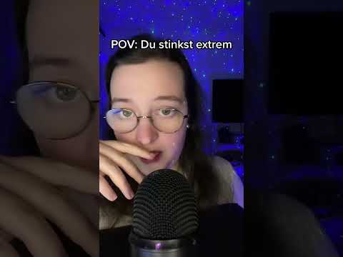 POV: Du stinkst extrem #shorts #asmrshorts #asmr