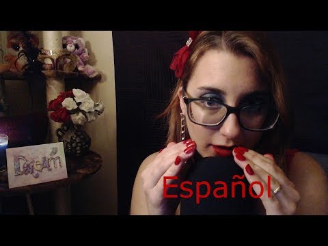 💘 ASMR | Spanish Whispers | Ear to Ear | Binaural | Poetry | Lectura | Español 💘