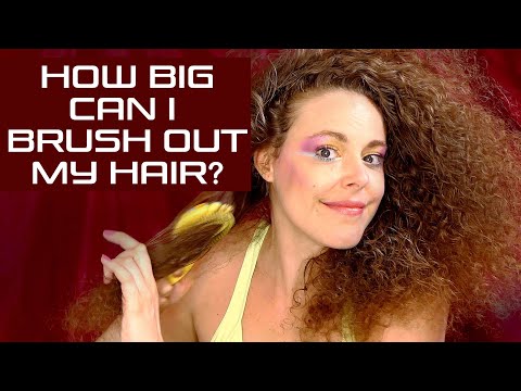 ASMR 😱 How Big Can I Brush Out My Hair? Ultra Relaxing Hair Brushing Triggers, Extra Tingles