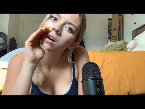 ASMR/ MOUTH SOUNDS, INAUDIBLE WHISPERING & PERSONAL ATTENTION|| VERY TINGLY