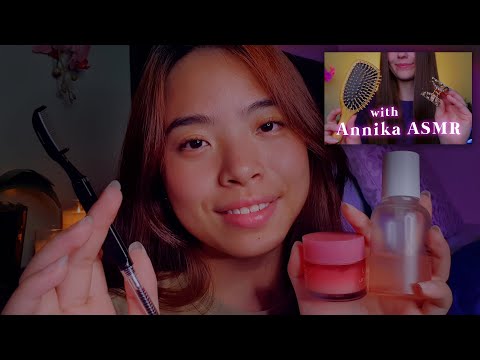 ASMR Sleepy Personal Attention & Hair Care 💗 Pampering You with @annika_asmr (Layered Sounds)