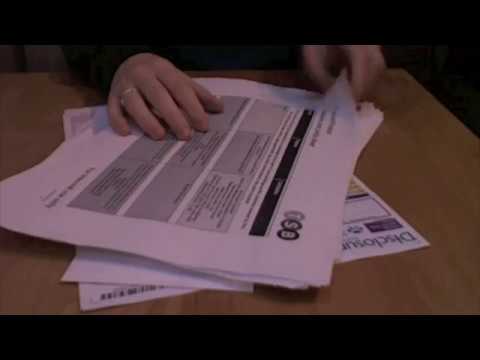ASMR Paper Document Sorting Tearing Folding Intoxicating Sounds Sleep Help Relaxation