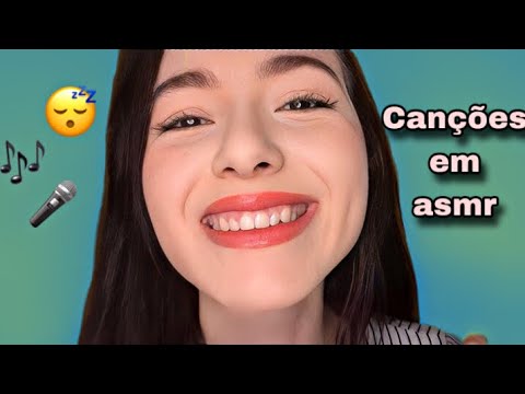 ASMR - CANTANDO CANÇÕES DE NINAR PARA VOCÊ CAIR NO SONO RAPIDAMENTE!!! (De pertinho) 🥱💤