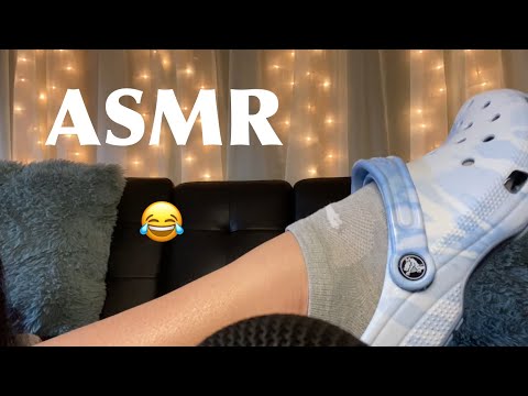 ASMR Shoe Tapping and Scratching