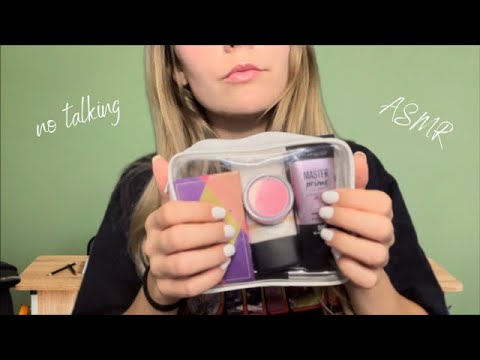 ASMR | NO Talking | Girl Does Your Makeup In Class